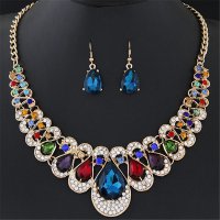 SET625 - Colorful Gemstone Jewelery Set